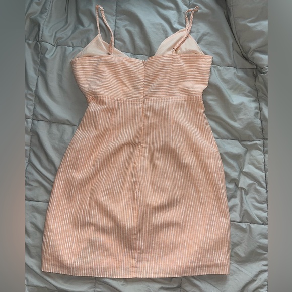 Pacsun Orange Mini Dress - Picture 4 of 5